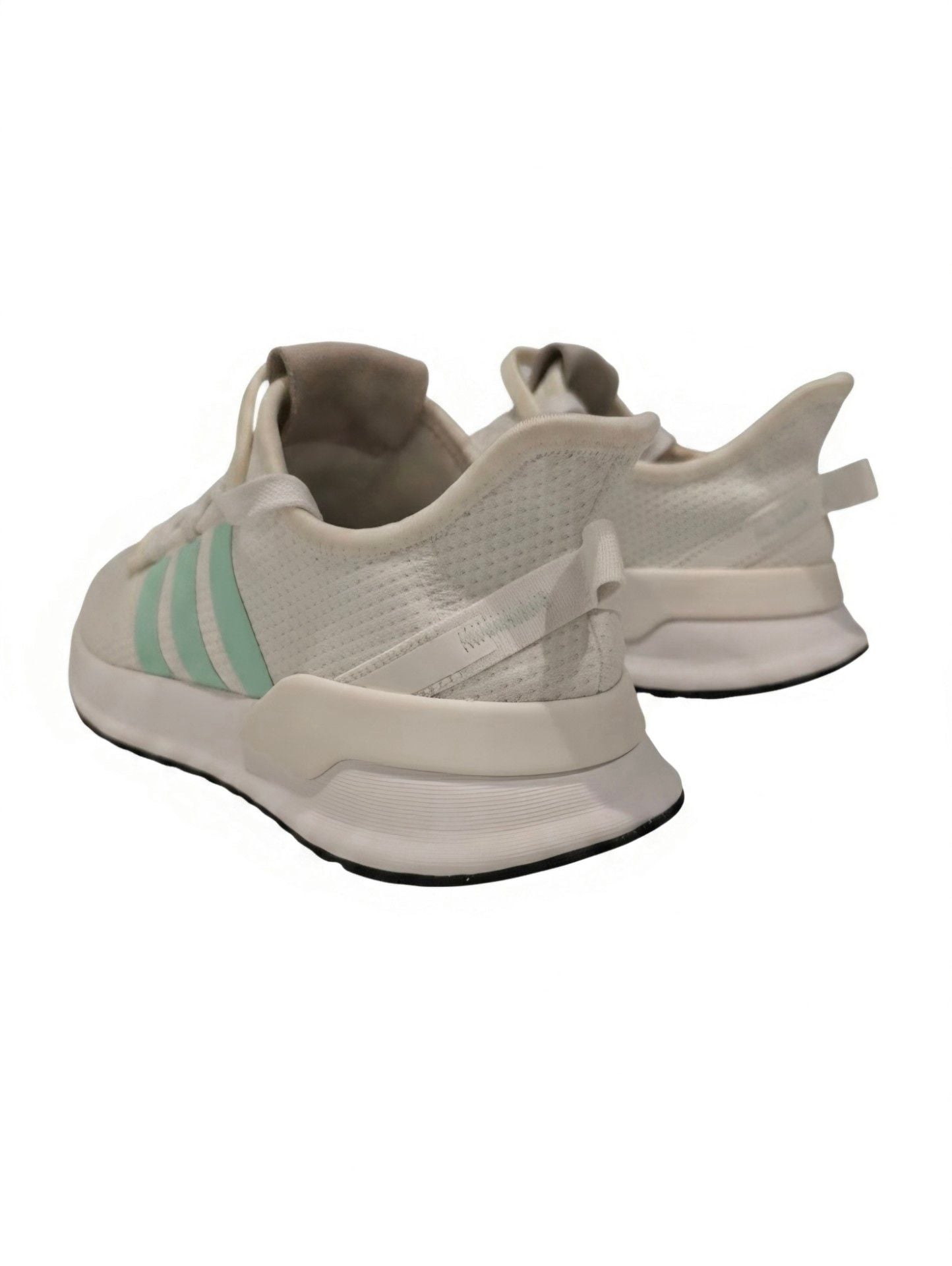 Adidas U_Path Run White and Teal Sneakers 5