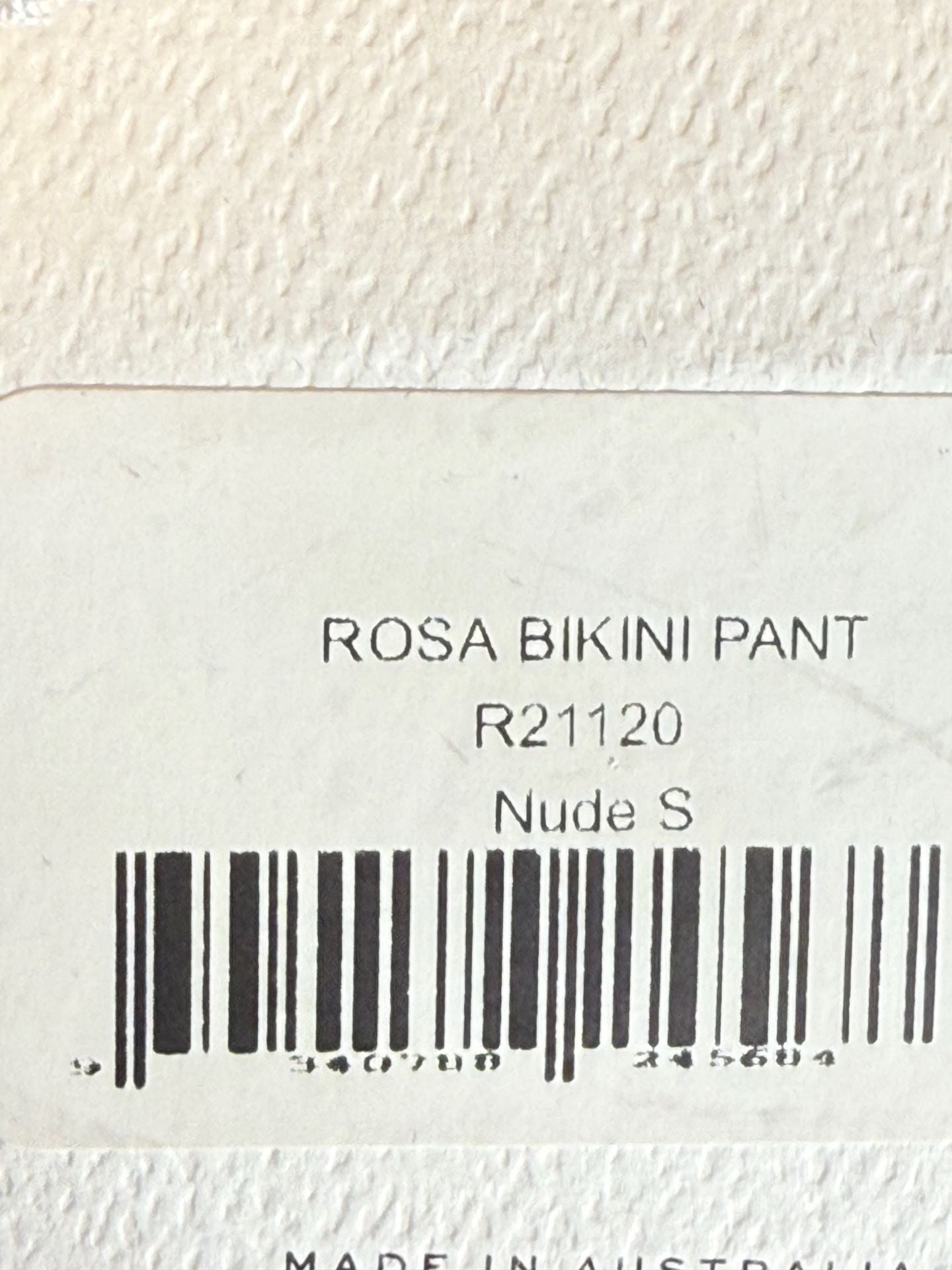 RUMER Ribbed Thong Bikini Bottom and two tops Set 14