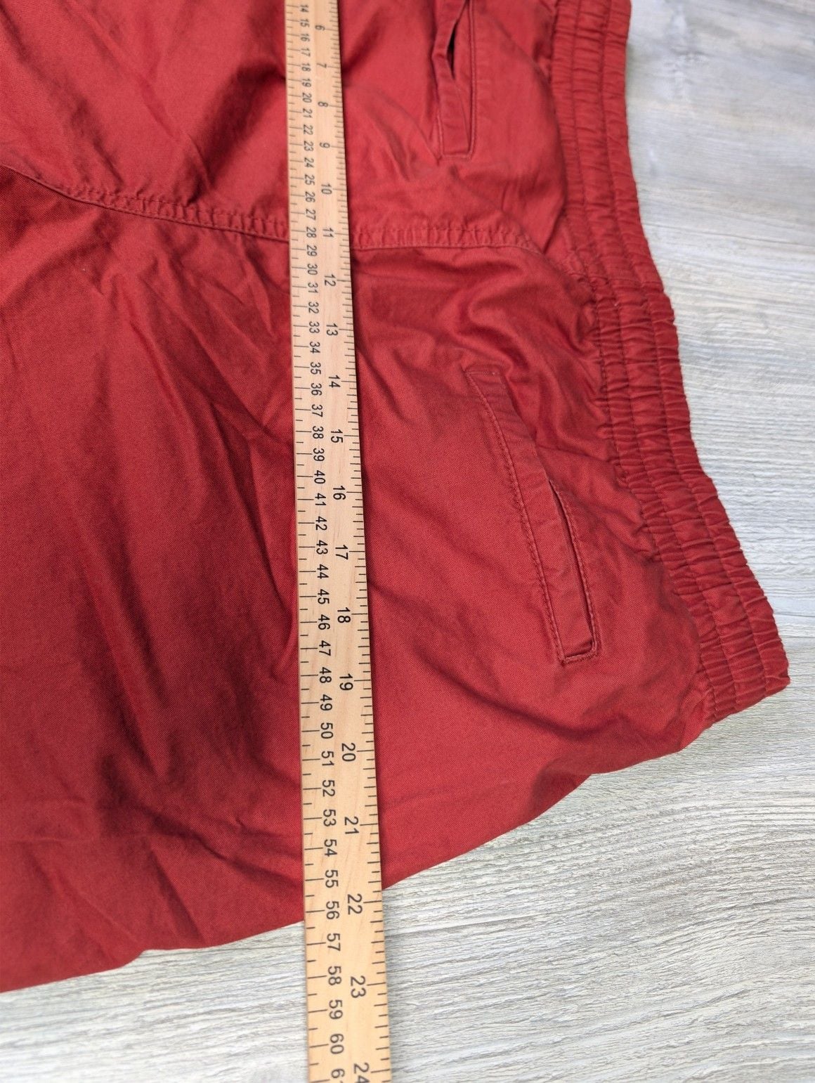 Old Navy Men's Pull-On Drawstring Casual Shorts - Red 7