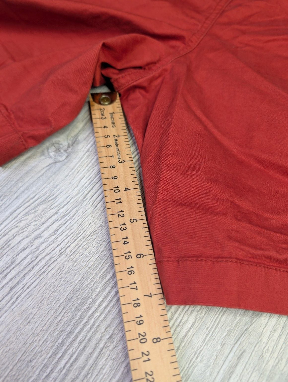 Old Navy Men's Pull-On Drawstring Casual Shorts - Red 10