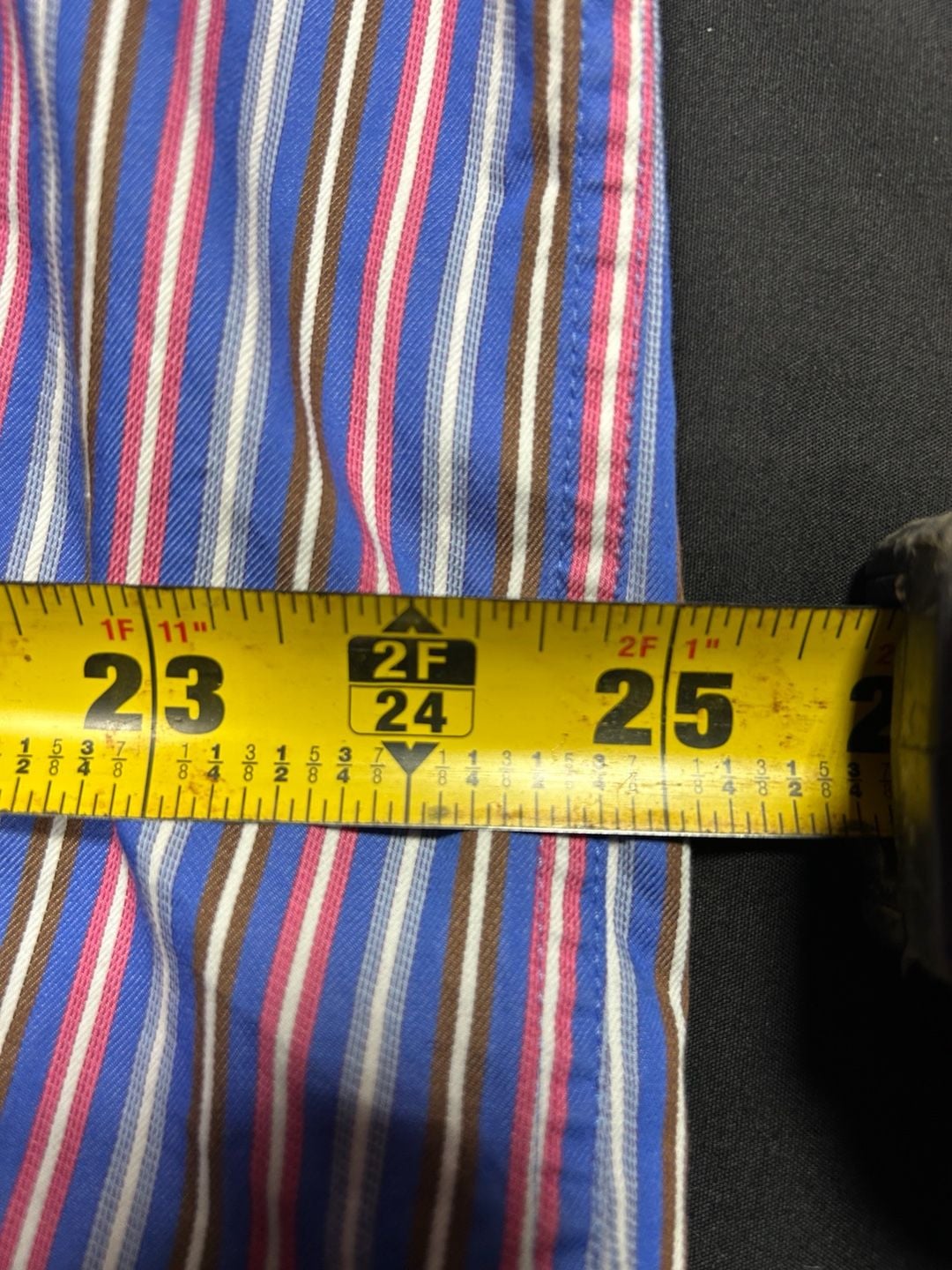 Peter Millar Men's Long Sleeve Button Down Dress Shirt Striped Size XXL 5