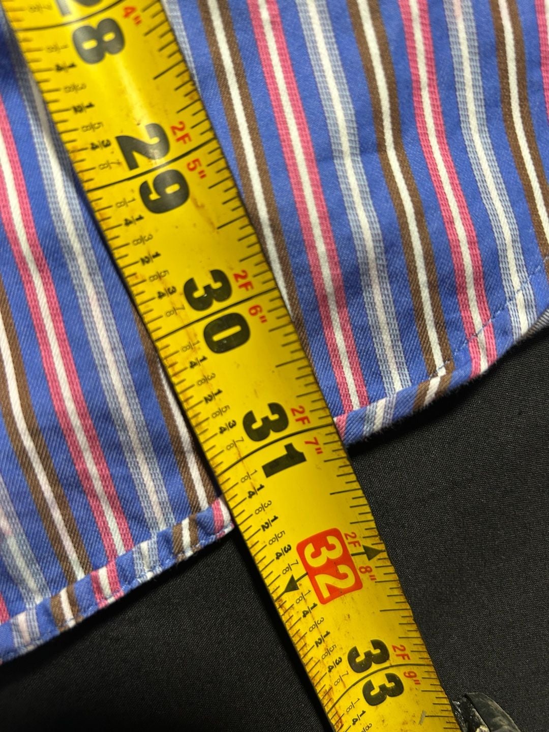 Peter Millar Men's Long Sleeve Button Down Dress Shirt Striped Size XXL 6