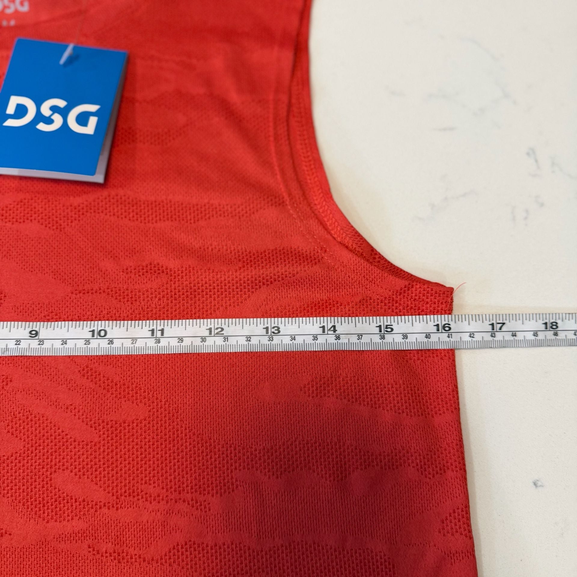DSG Boys Moisture Wicking Camo Muscle Tank Top Red Size M 10-12 7