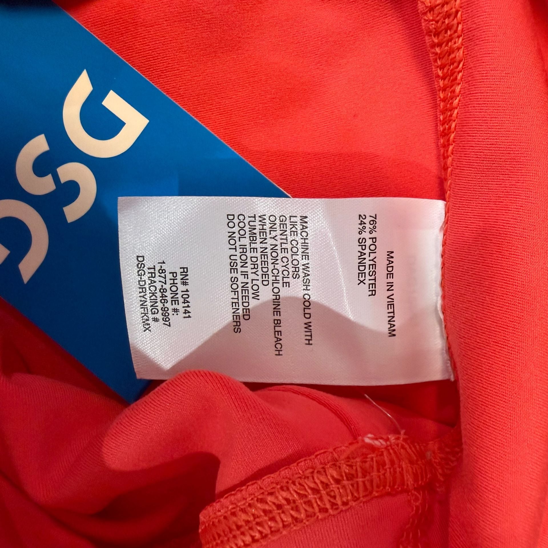 DSG Girls' 3-Inch Momentum High-Rise Athletic Shorts, Red 9