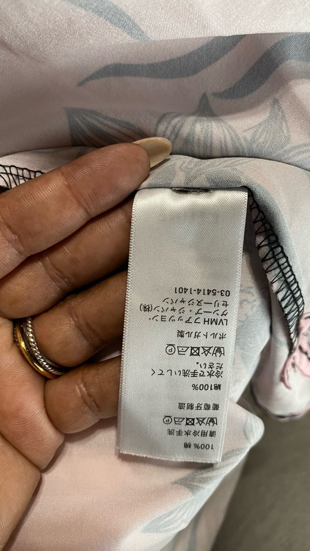 Celine 21SS Loose Hawaiian Shirt in Printed Viscose Pink/Black 12