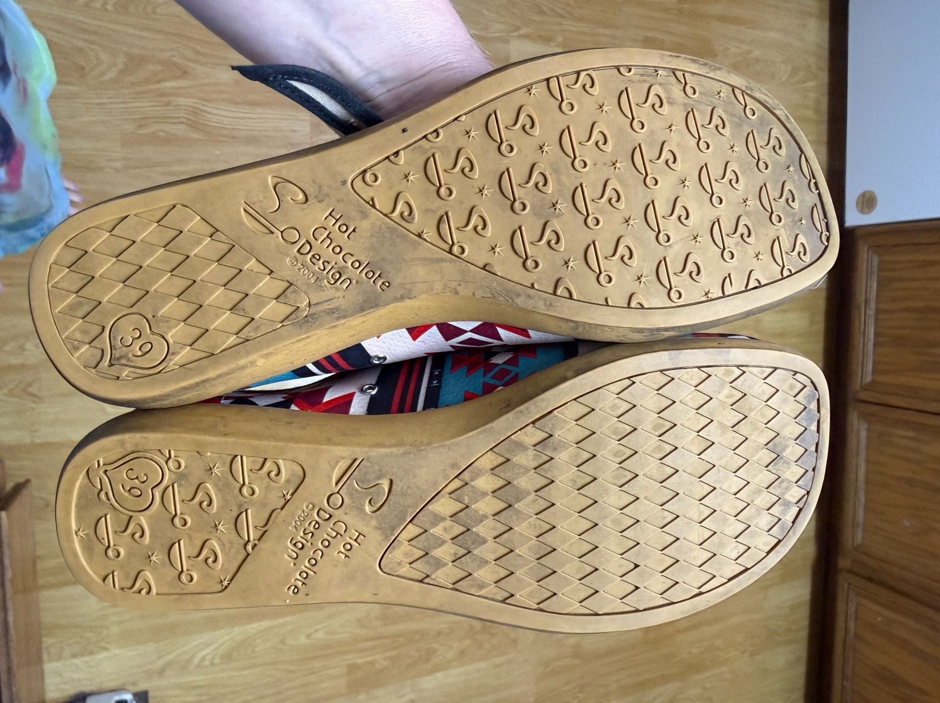Hot Chocolate Design Chocolaticas Women's Mary Jane Flats in Aztec/Tribal Print multi 4