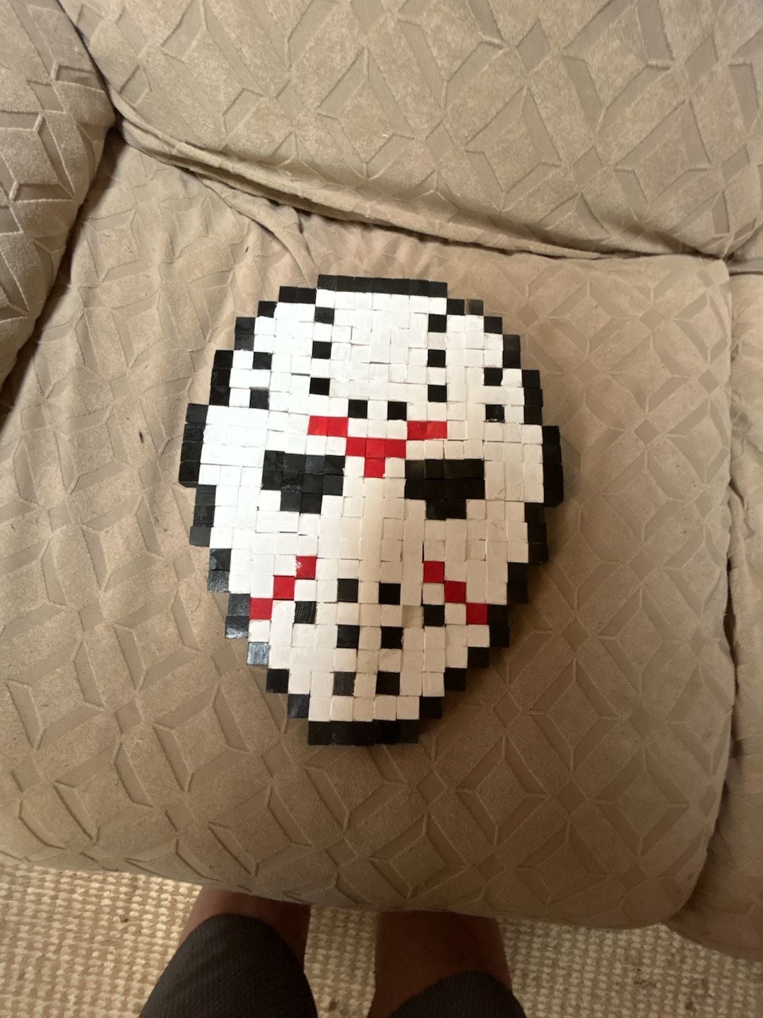 Jason Voorhees Pixel Art Wooden Wall Hanging 8