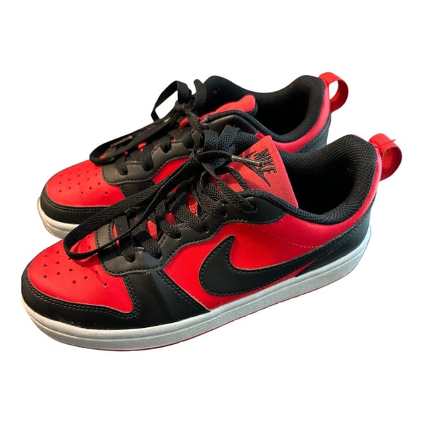 Nike Court Borough Low Recraft Big Kids' Shoes University Red/Black