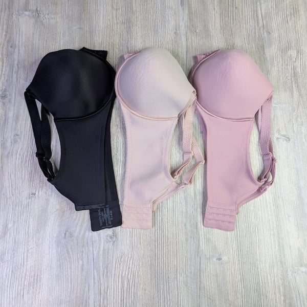 Vanity Fair Back Smoothing Full Figure Underwire Bra 76380, Size 40DD, Set of 3