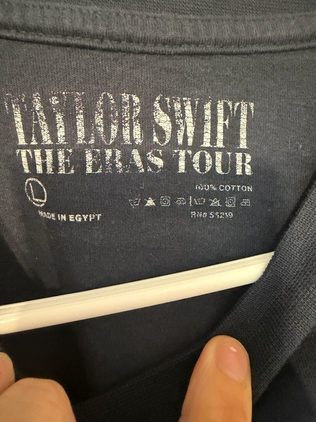 Taylor Swift The Eras Tour Navy Blue Long Sleeve Graphic T-Shirt 3