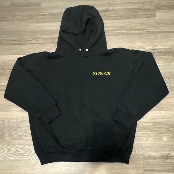 Struck Clothing Collegiate Hooded Sweatshirt Black