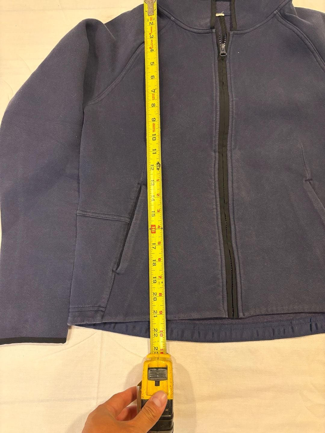 Lululemon City Bound Hoodie Navy Full Zip Jacket 7