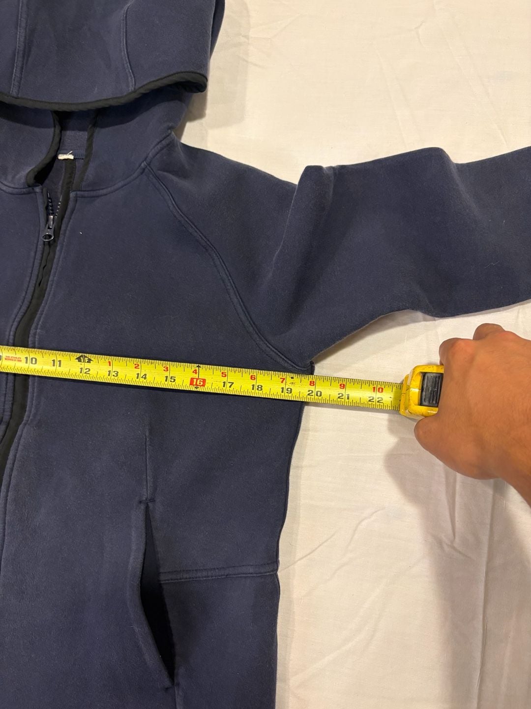 Lululemon City Bound Hoodie Navy Full Zip Jacket 8