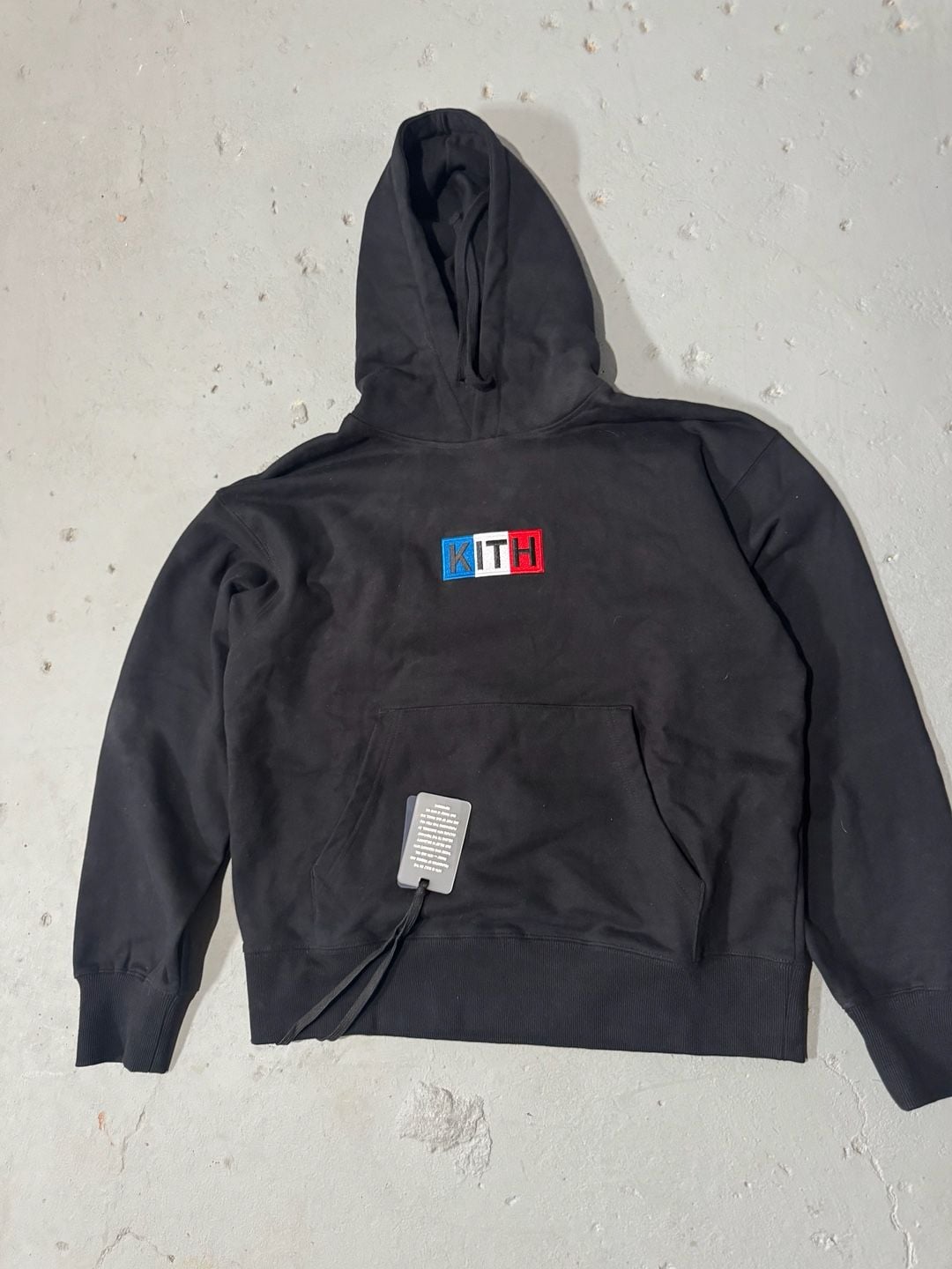 Kith Paris Store Opening Logo Hoodie in Black 2