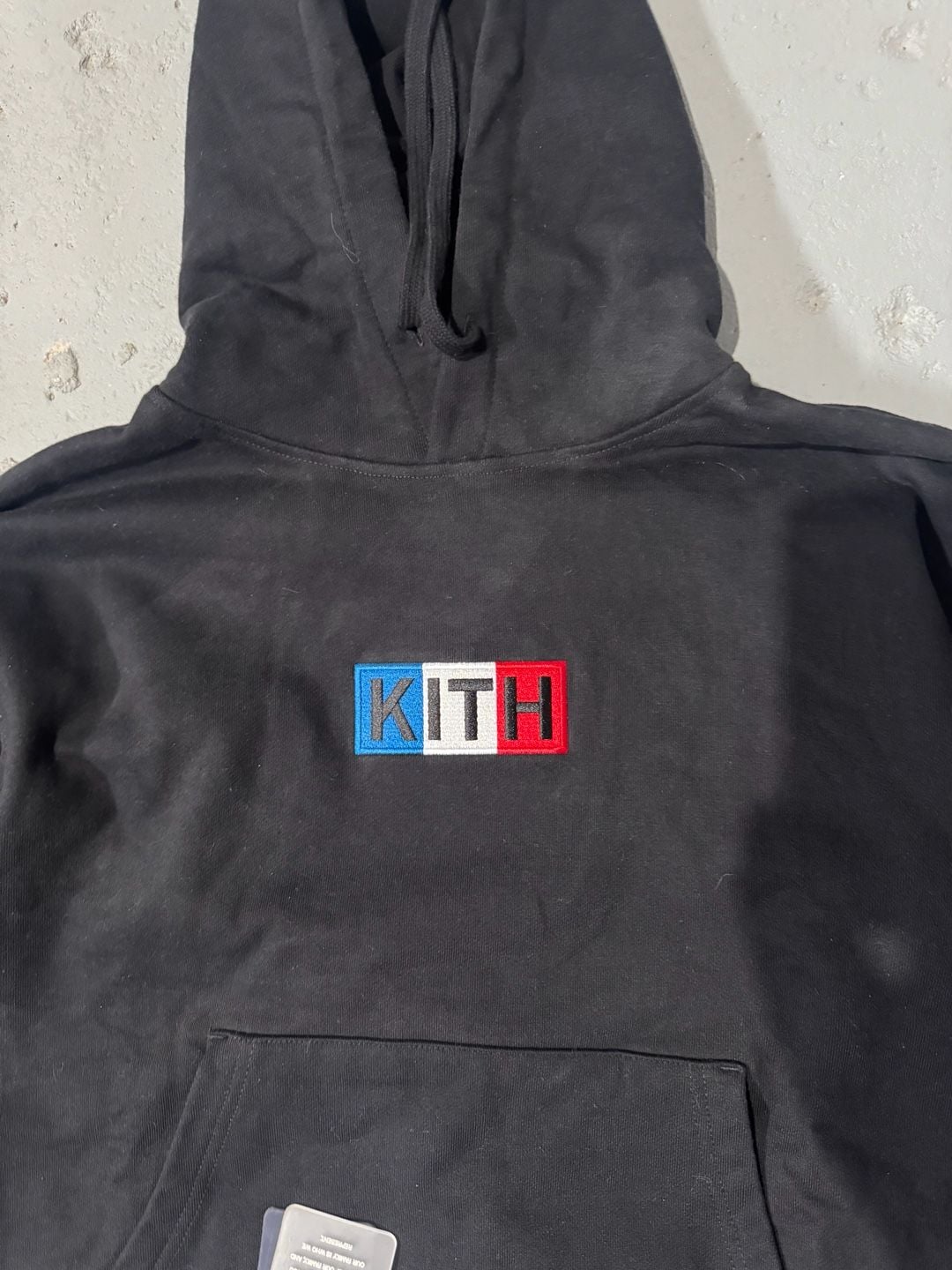 Kith Paris Store Opening Logo Hoodie in Black 3