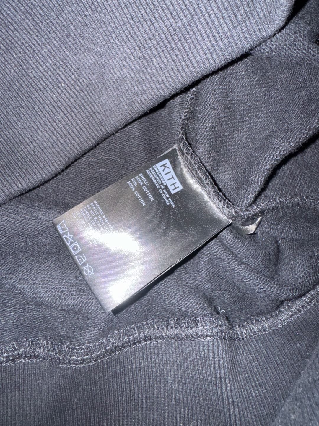 Kith Paris Store Opening Logo Hoodie in Black 5