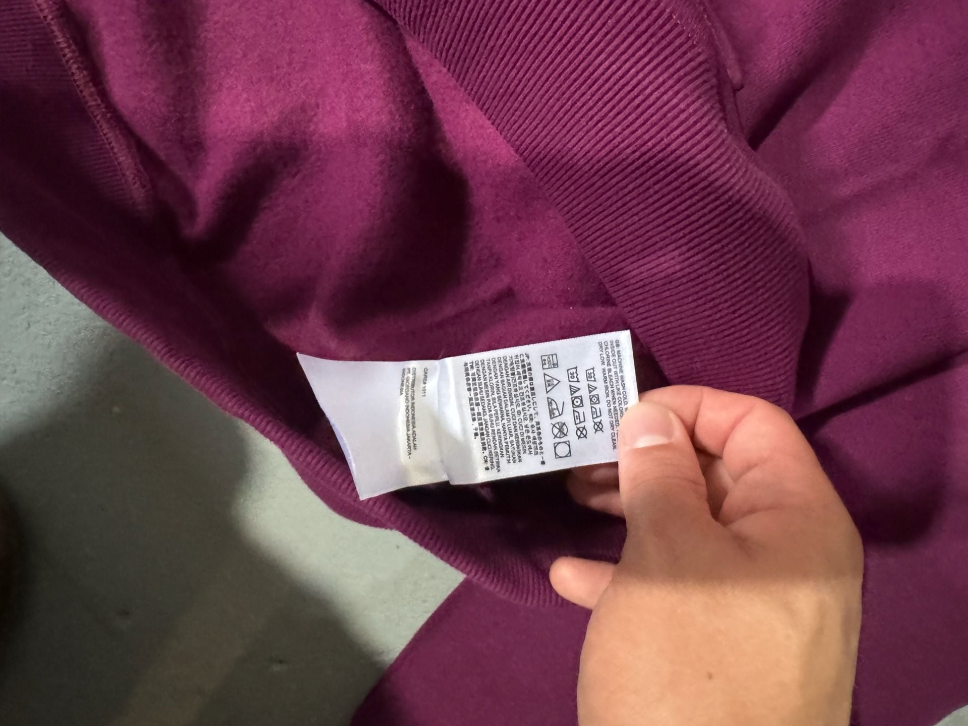 The North Face x KAWS Pullover Hoodie in Pamplona Purple (NF0A7WLIGP5) 6