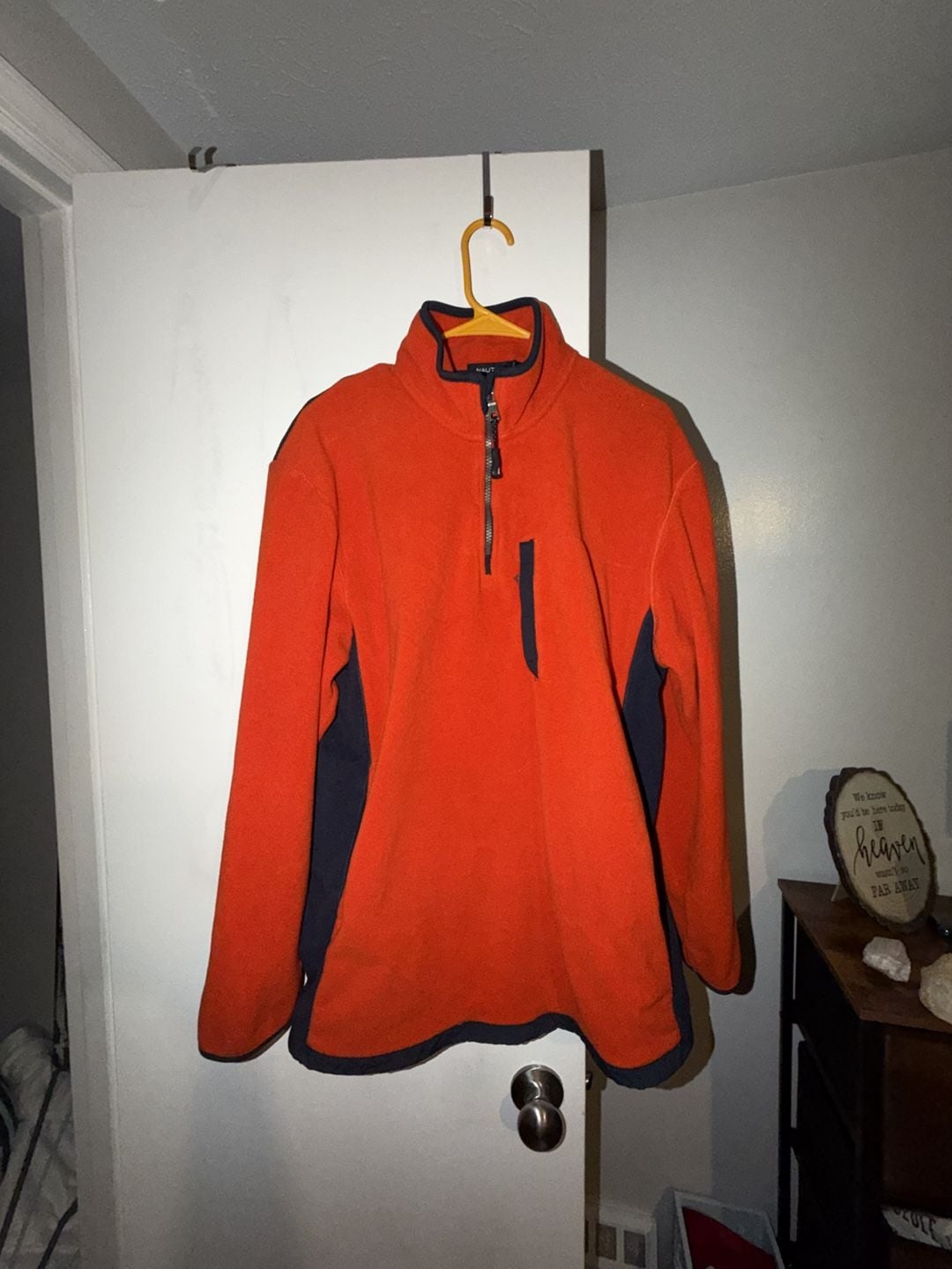 Nautica Men's Quarter-Zip Fleece Pullover with Chest Pocket 2