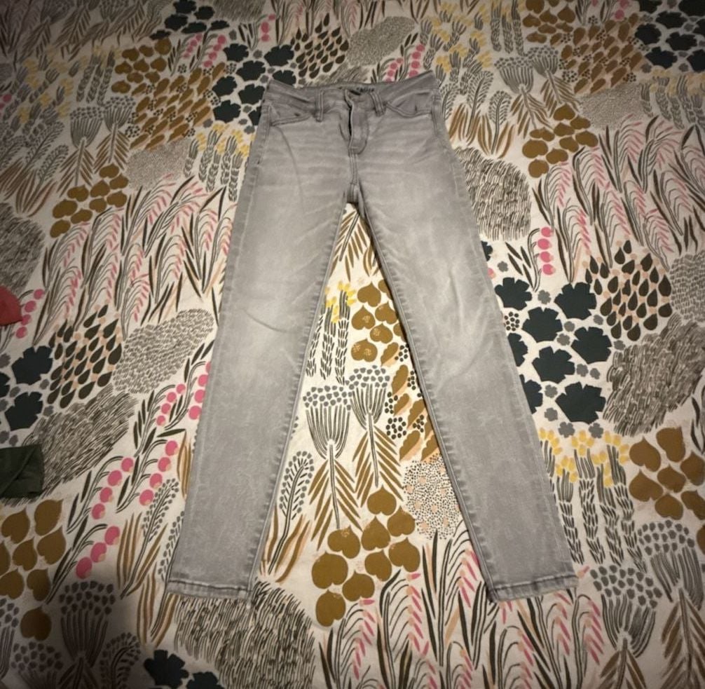 American Eagle Ne(x)t Level Stretch High-Waisted Gray Jegging Jeans 2