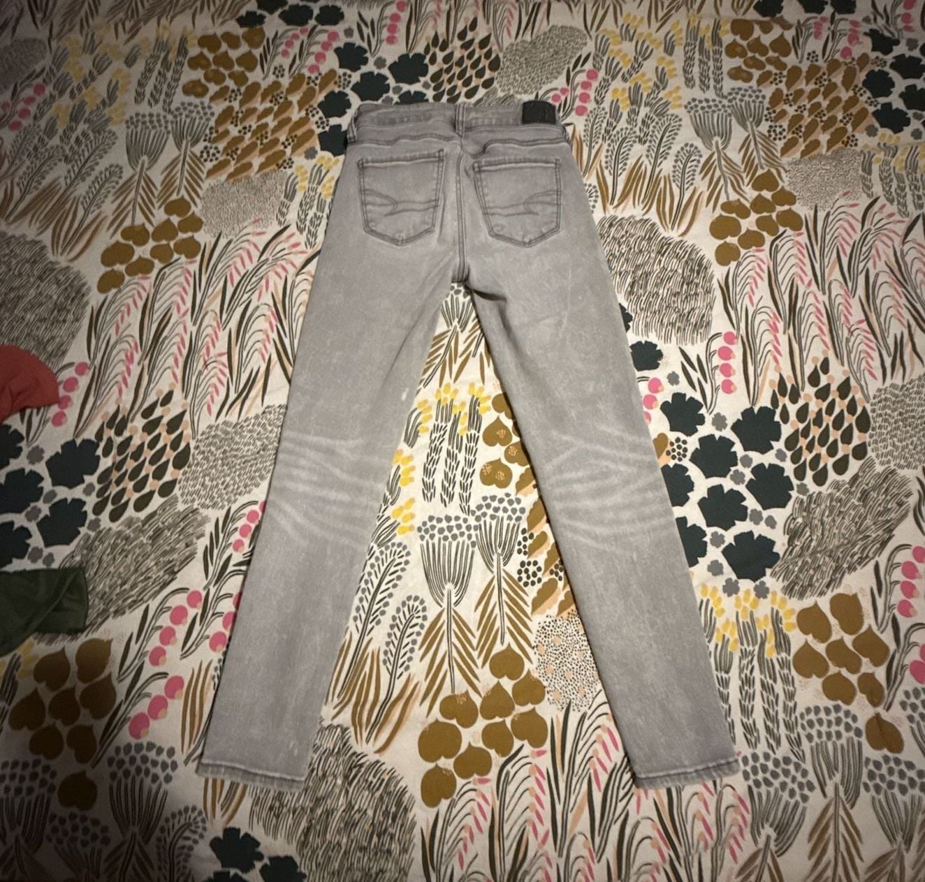 American Eagle Ne(x)t Level Stretch High-Waisted Gray Jegging Jeans 3
