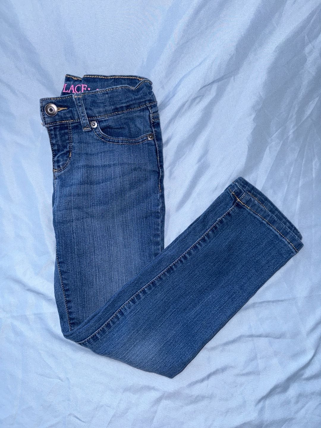 The Children's Place Girls Skinny Stretch Denim Jeans Size 6 7