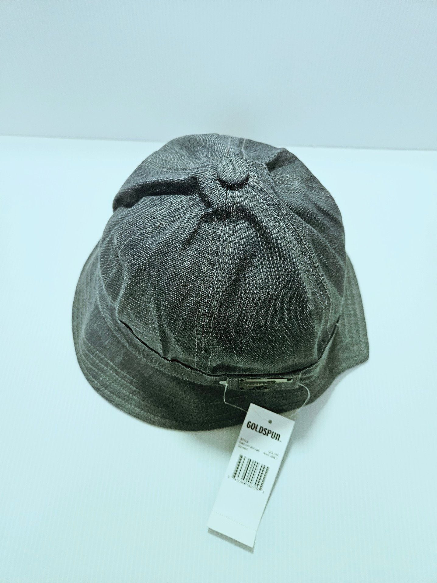 Goldspun GS Hat Raw Grey Denim Size Xl/XXL Bucket Hat 3