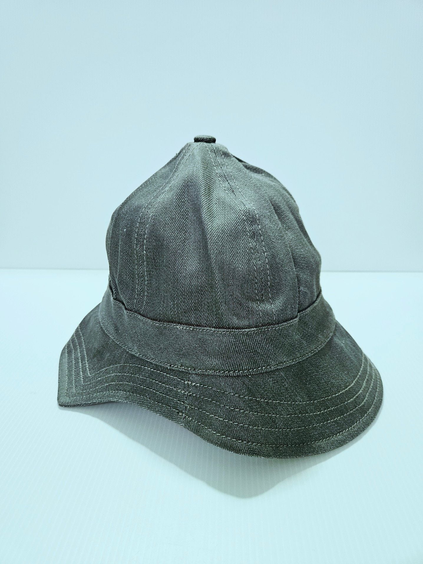 Goldspun GS Hat Raw Grey Denim Size Xl/XXL Bucket Hat 7