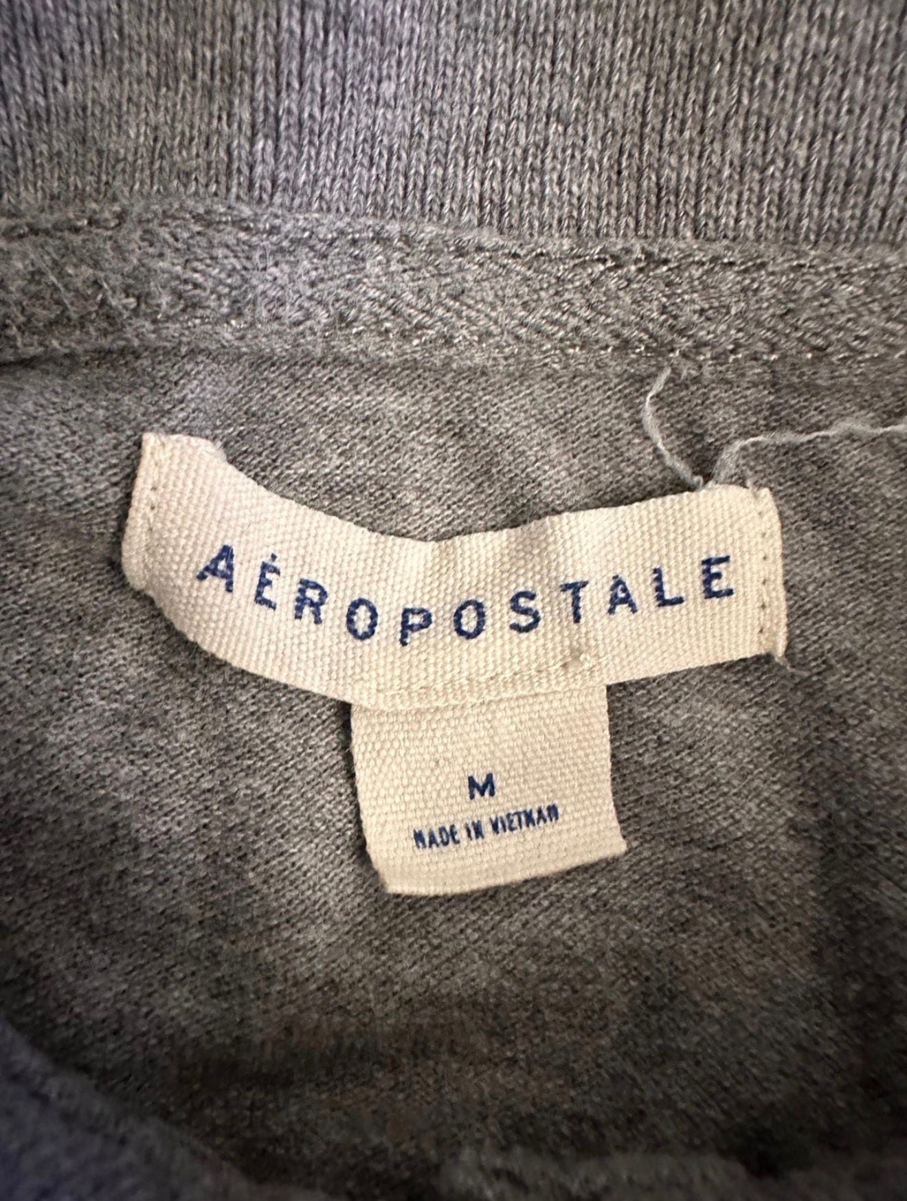 Y2K Collared Grey Preppy Aeropostale 4
