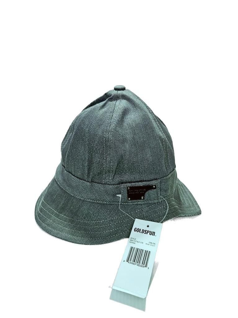 Goldspun GS Hat Raw Grey Denim Size Xl/XXL Bucket Hat 2