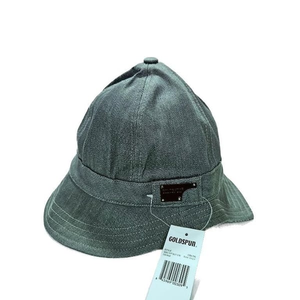 Goldspun GS Hat Raw Grey Denim Size Xl/XXL Bucket Hat