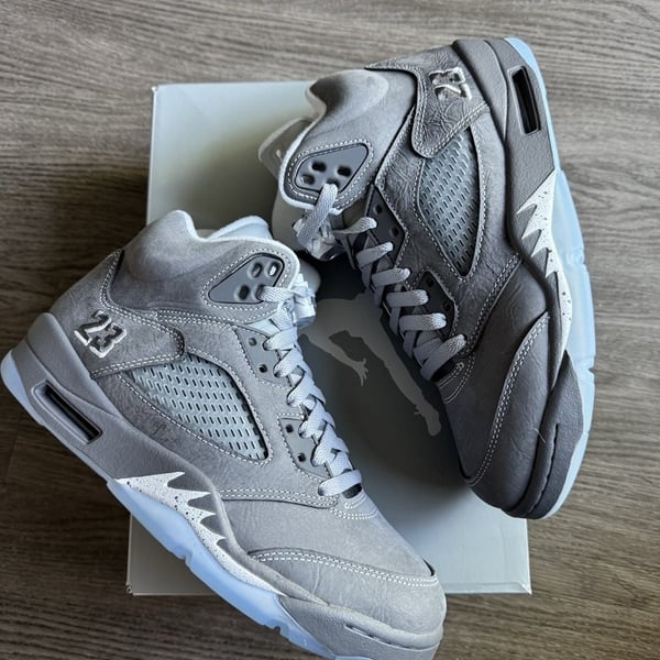 Air Jordan 5 Retro SE 'Wolf Grey' Basketball Shoes