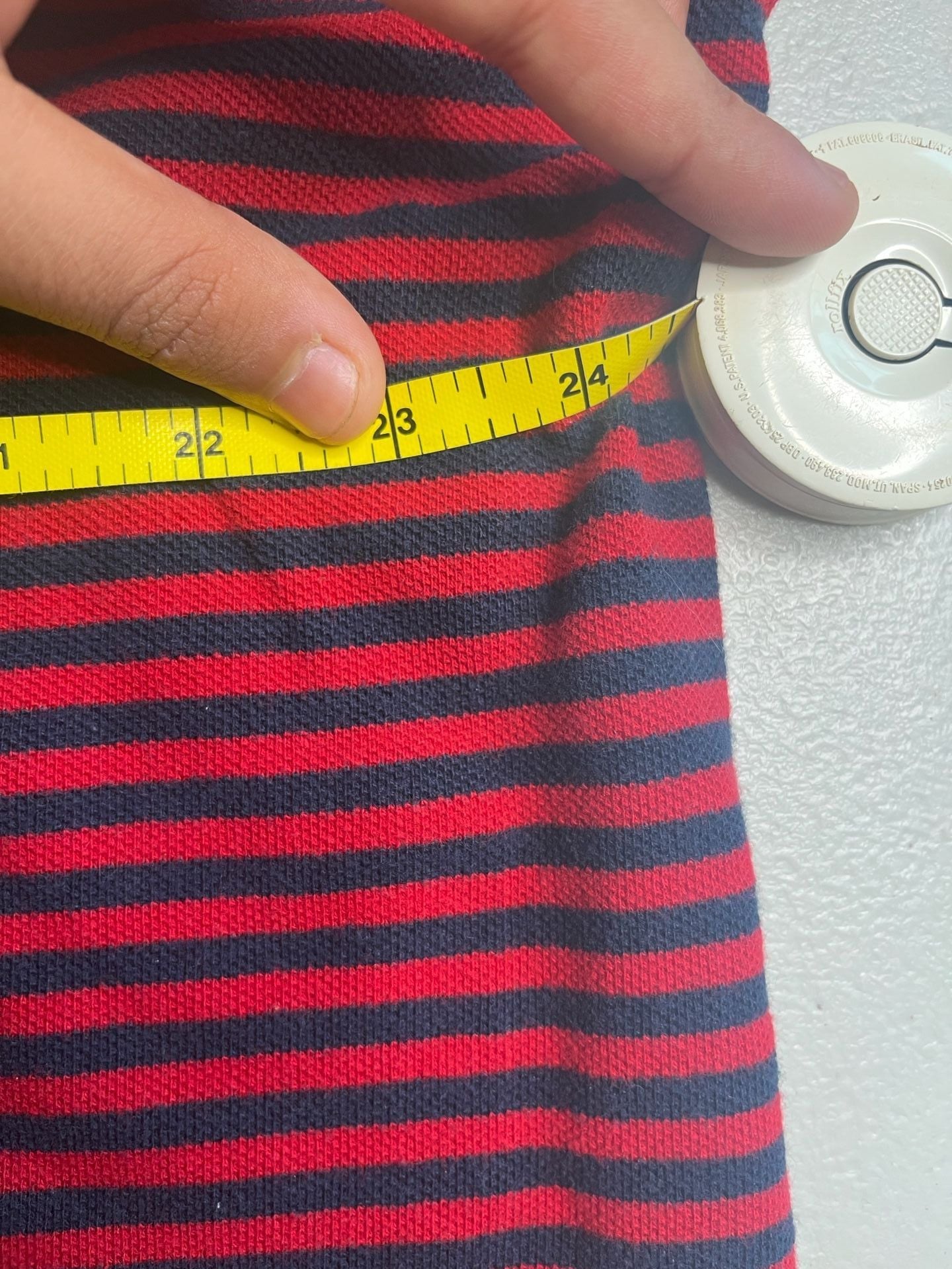 Nautica Men's Striped Short Sleeve Cotton Pique Polo Shirt 7