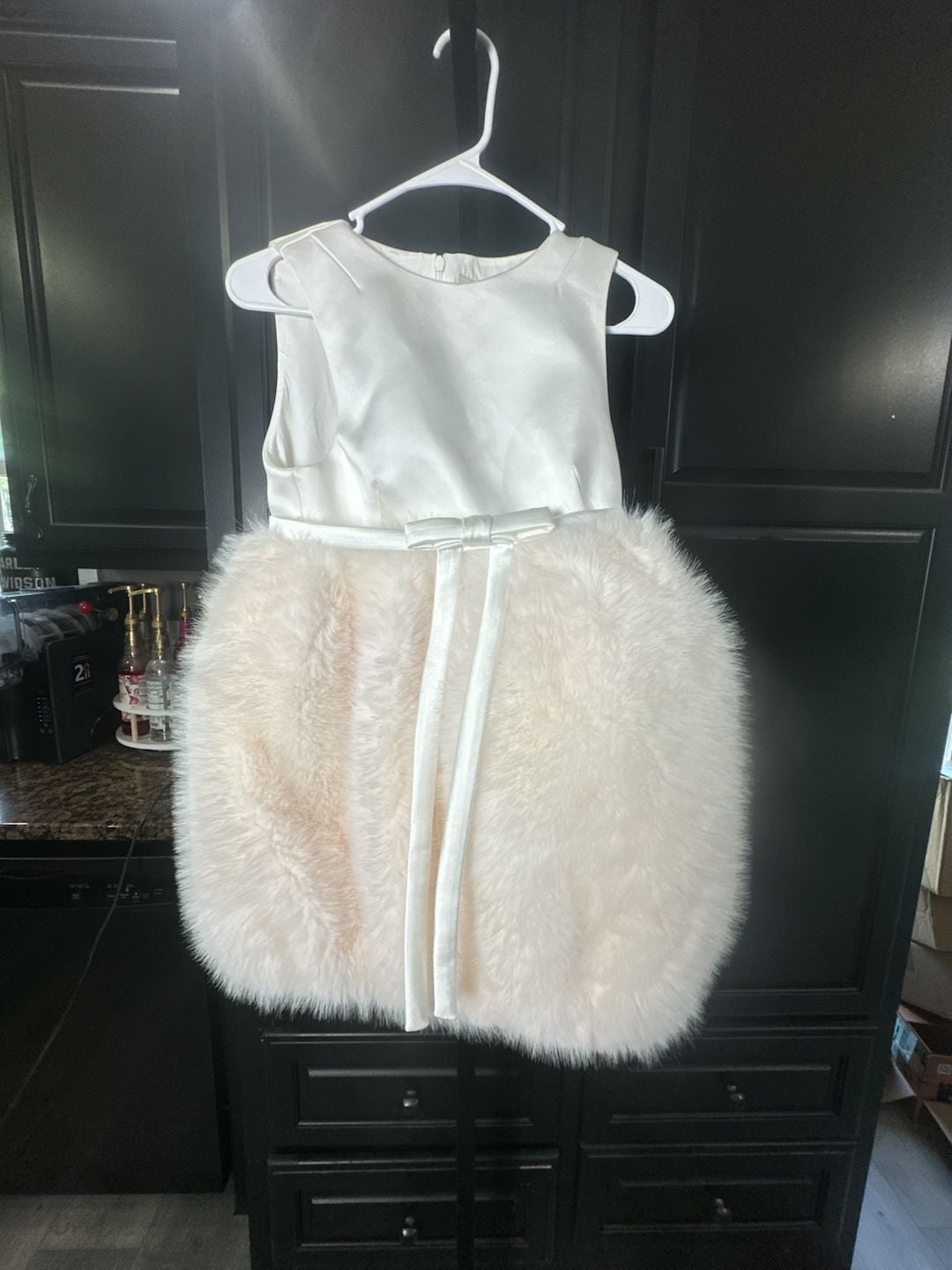 Harry Lambert for ZARA x Disney Faux Fur Mini Dress 2