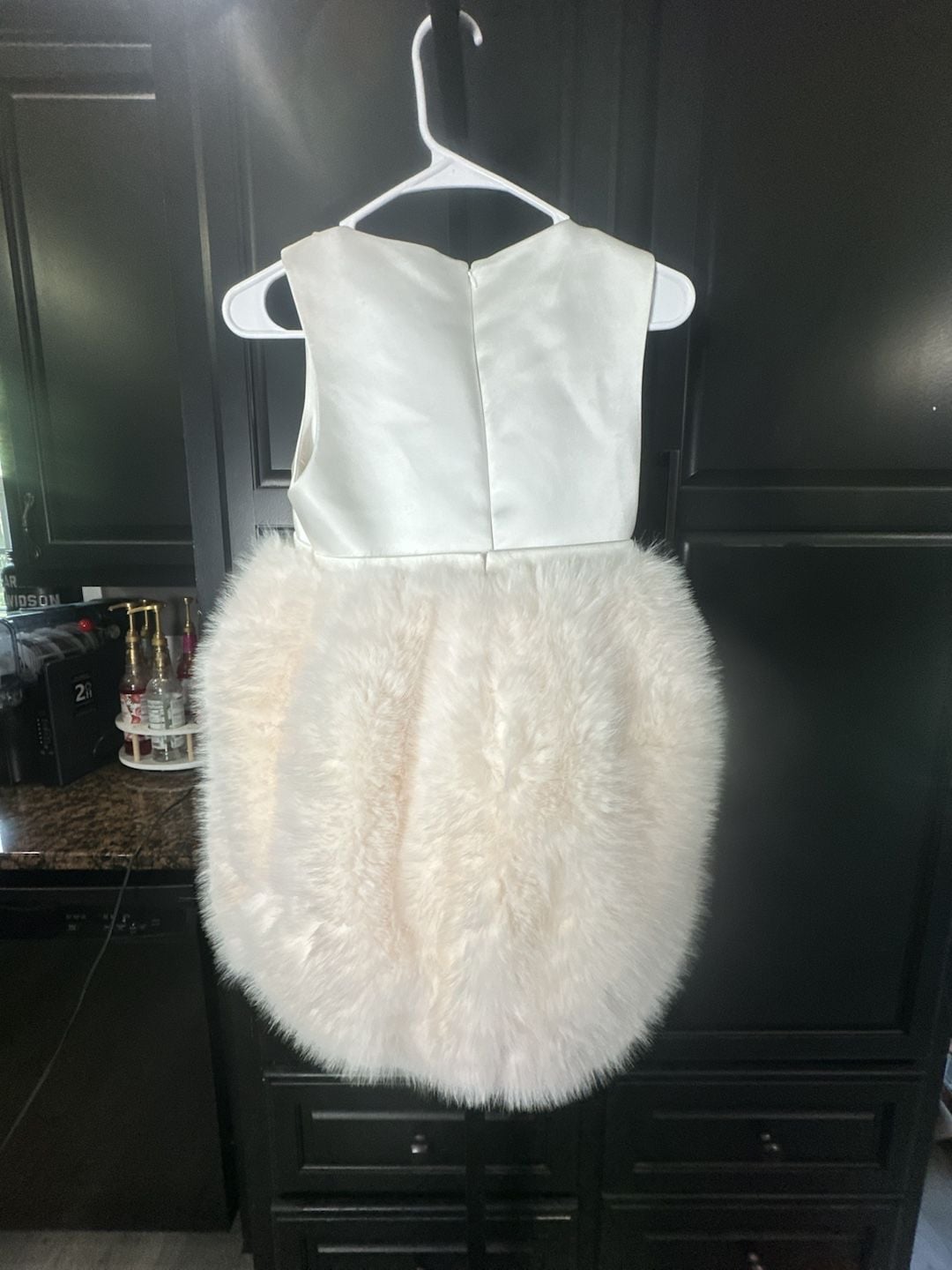 Harry Lambert for ZARA x Disney Faux Fur Mini Dress 3