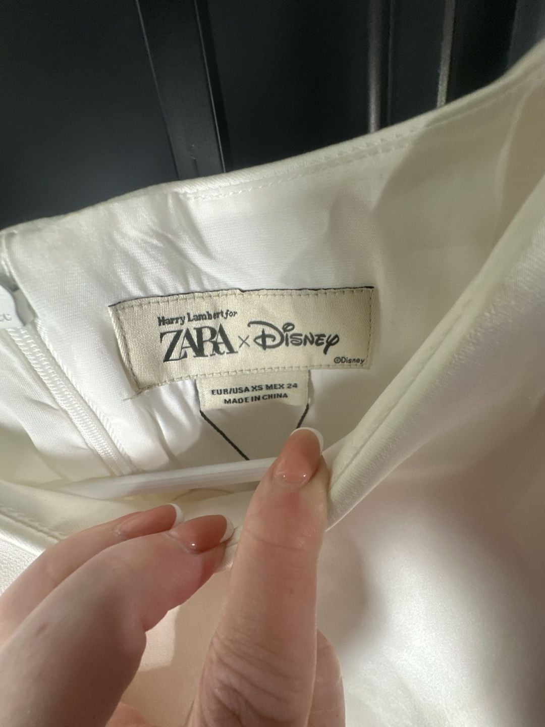Harry Lambert for ZARA x Disney Faux Fur Mini Dress 5