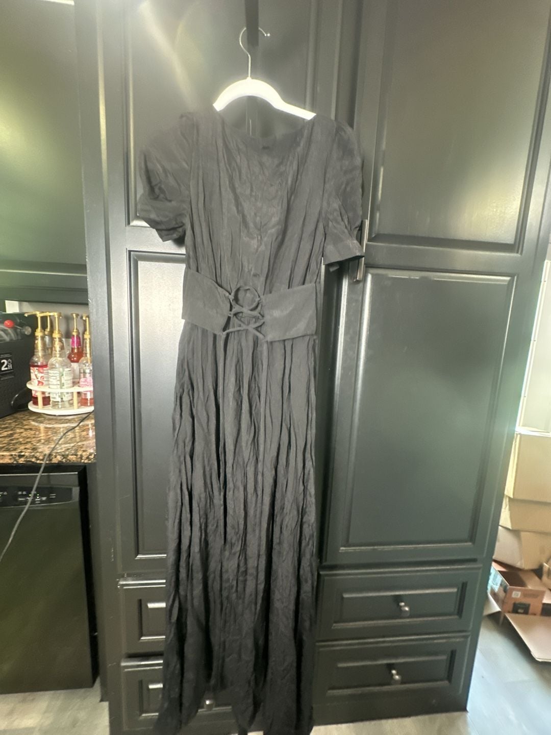 Billabong Women's Love Fade Puff Sleeve Maxi Dress 3