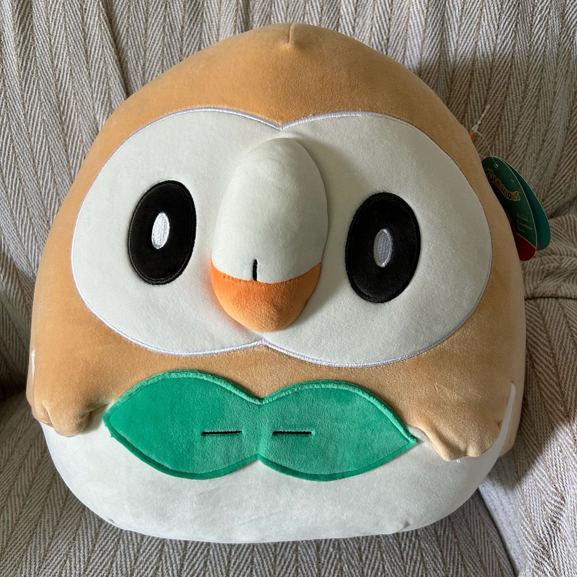 Squishmallows Pokémon Rowlet 12-Inch Plush Toy 1