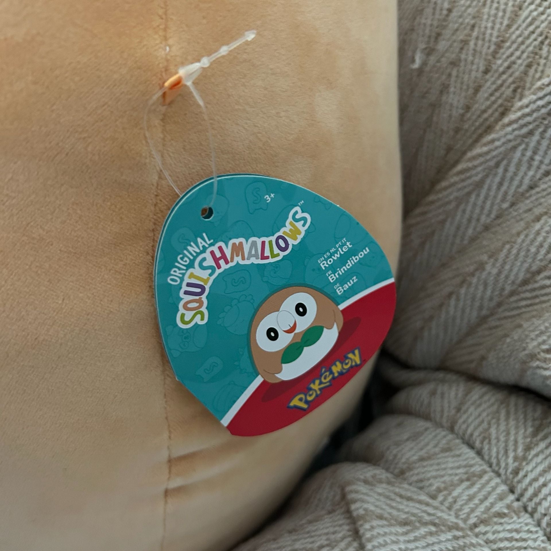 Squishmallows Pokémon Rowlet 12-Inch Plush Toy 2