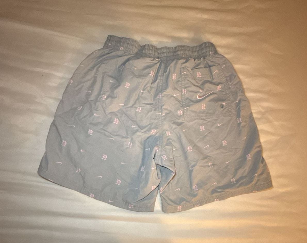 Nike Sportswear Club Monogram Woven Flow Shorts with Gothic Letter Print 2