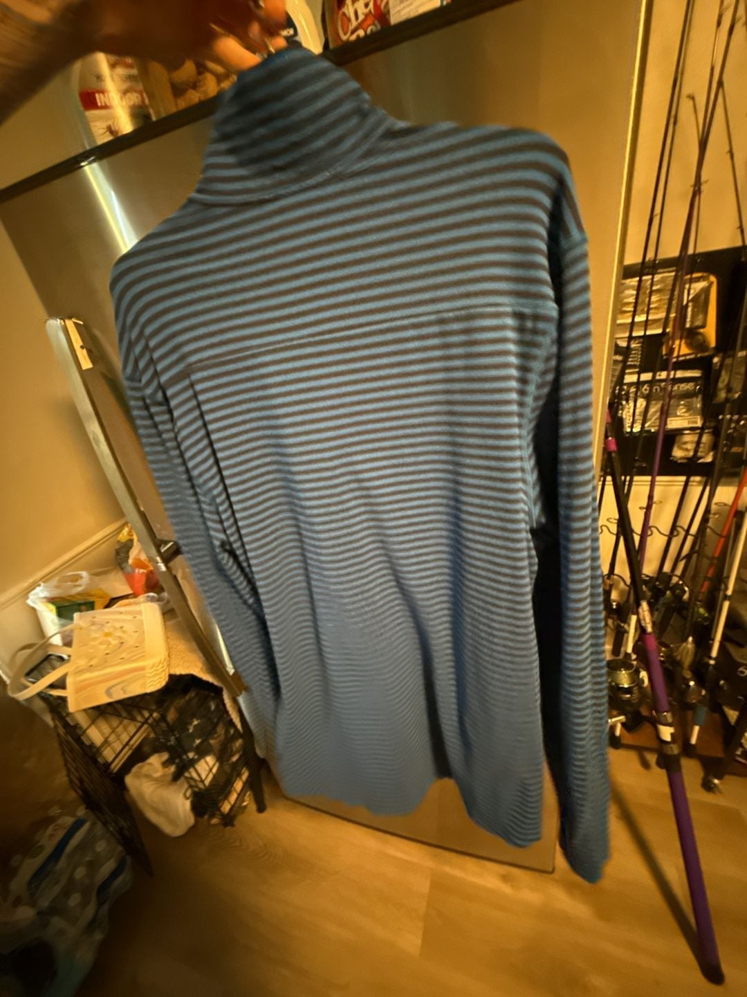 Lululemon Velocity 1/4 Zip Pullover in Mini Hyper Stripe 3