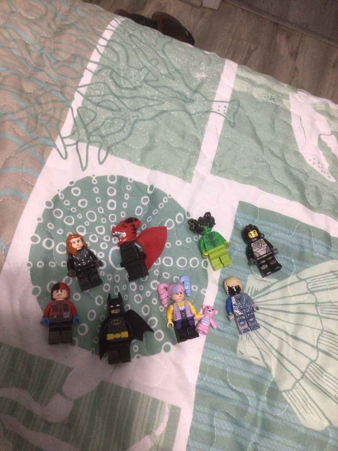LEGO Super Heroes DC and Marvel Mixed Minifigure Lot of 8 Figures 1