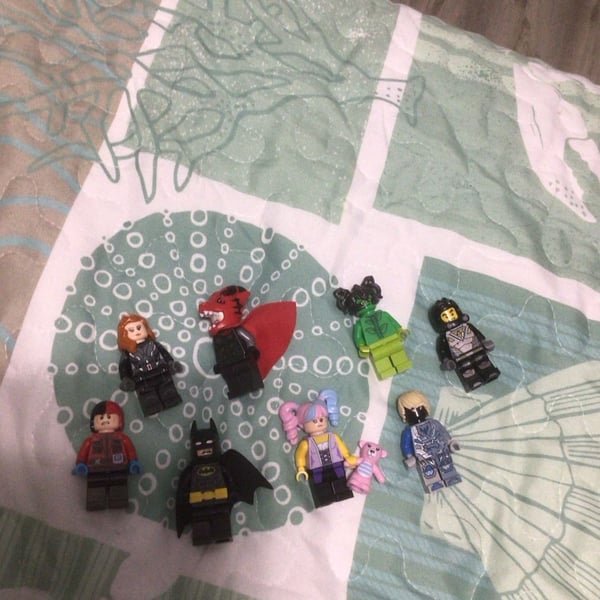 LEGO Super Heroes DC and Marvel Mixed Minifigure Lot of 8 Figures