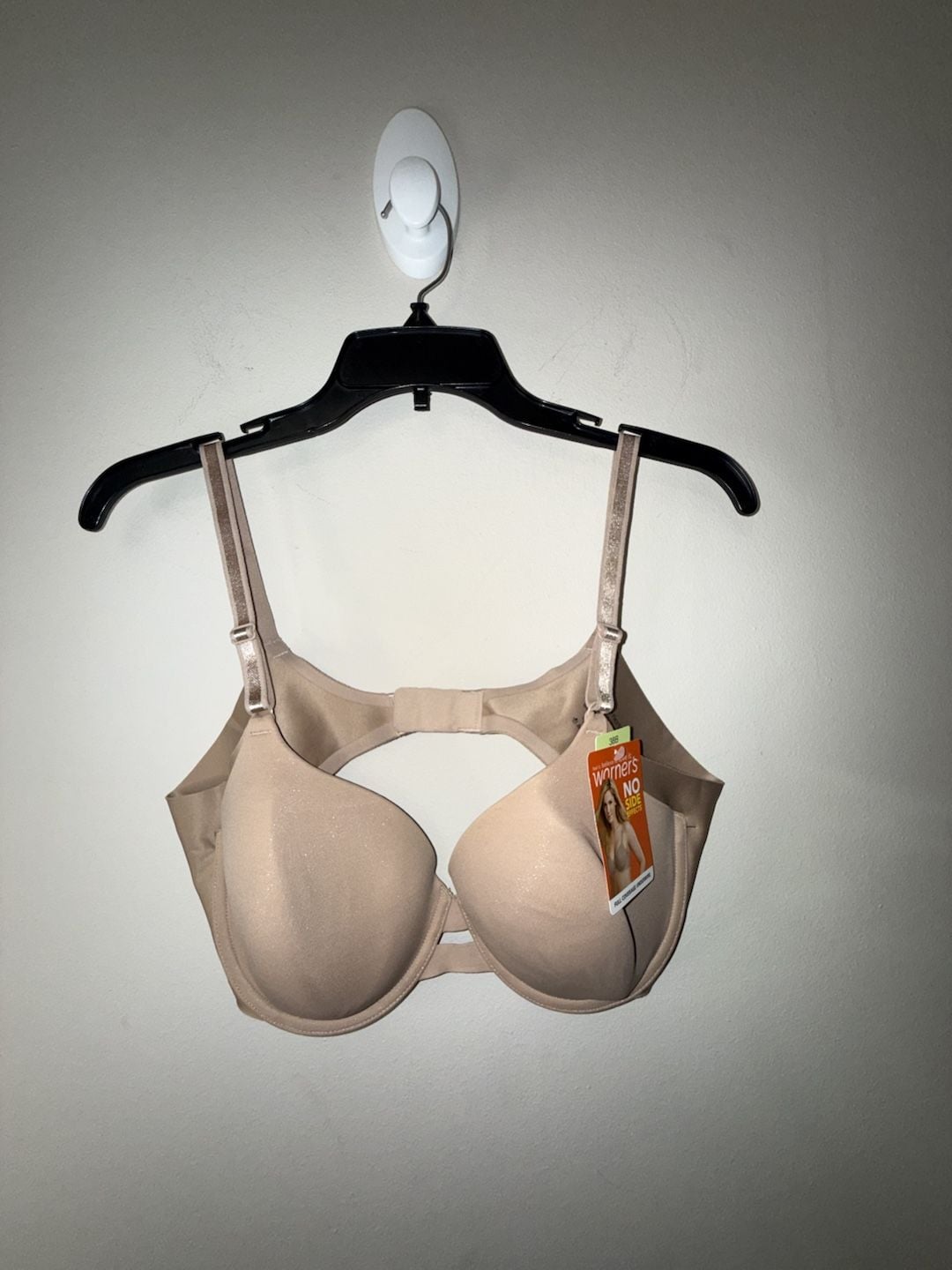 Warner's No Side Effects Underwire Bra Style 1356, Beige, 38B 1