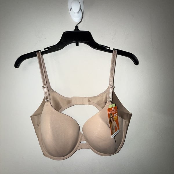 Warner's No Side Effects Underwire Bra Style 1356, Beige, 38B