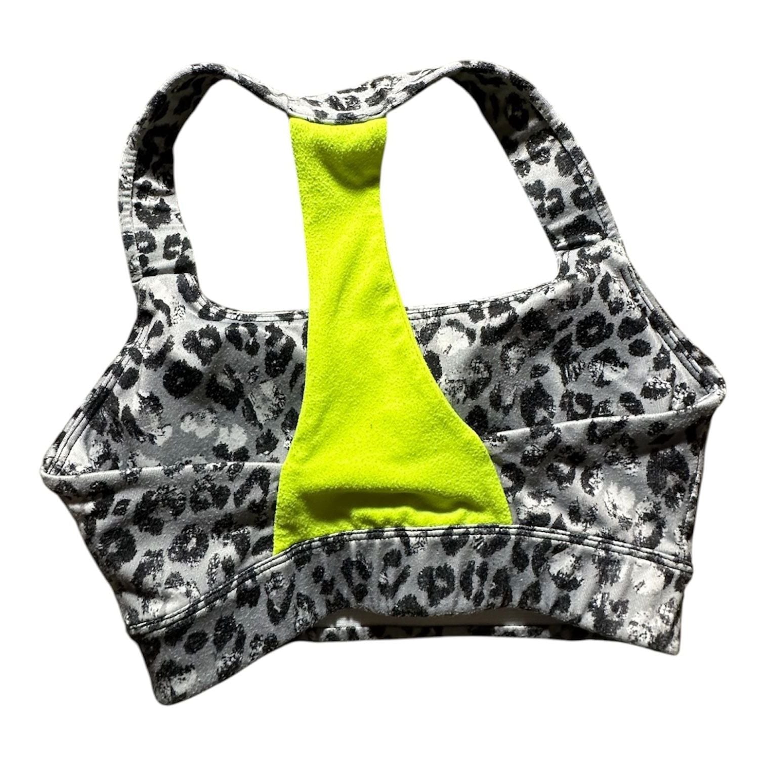 Jessica Simpson Size XS Sport Bra Black Wireless Unlined Racerback 2