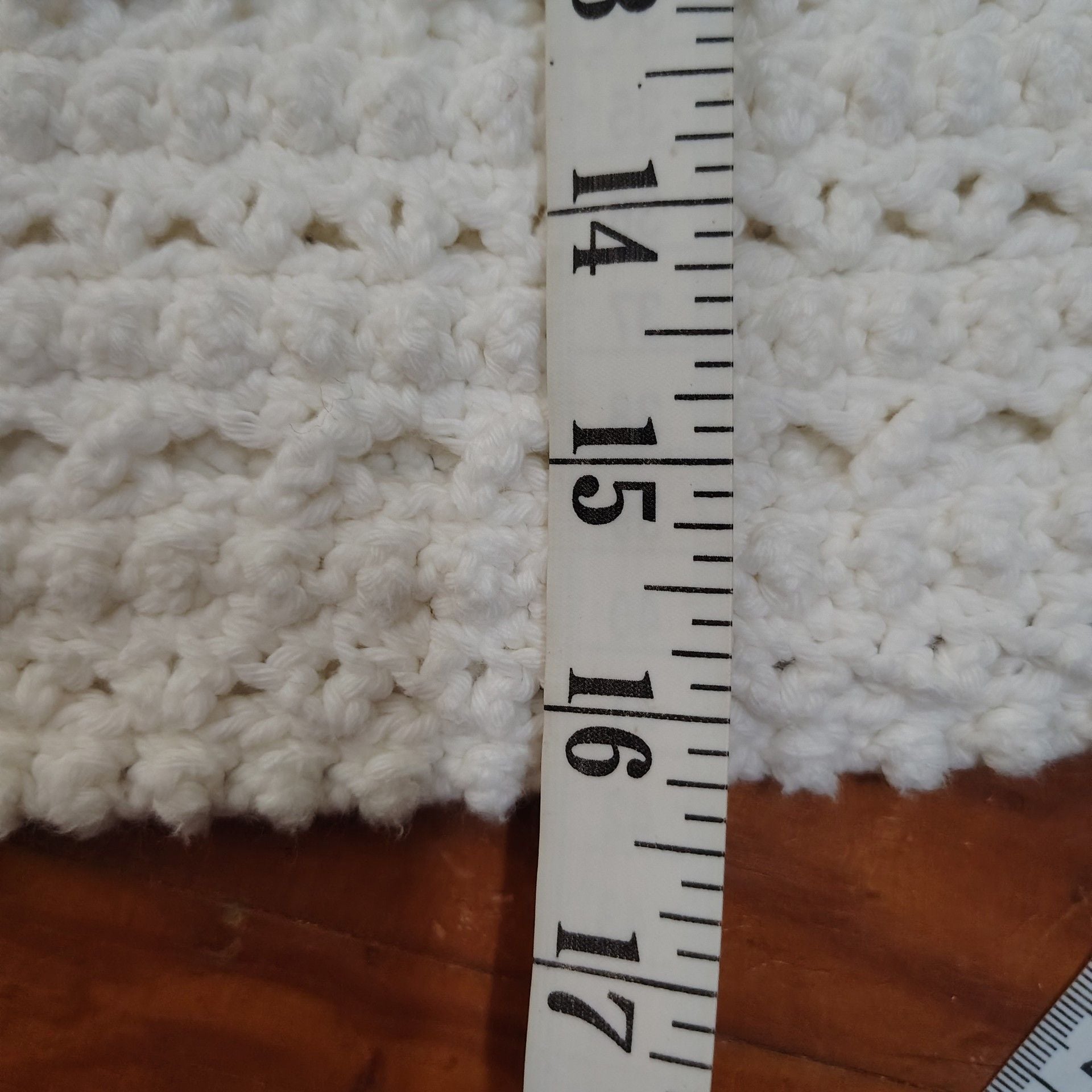 Handmade Cottagecore Boho Coastal cropped sweater 7