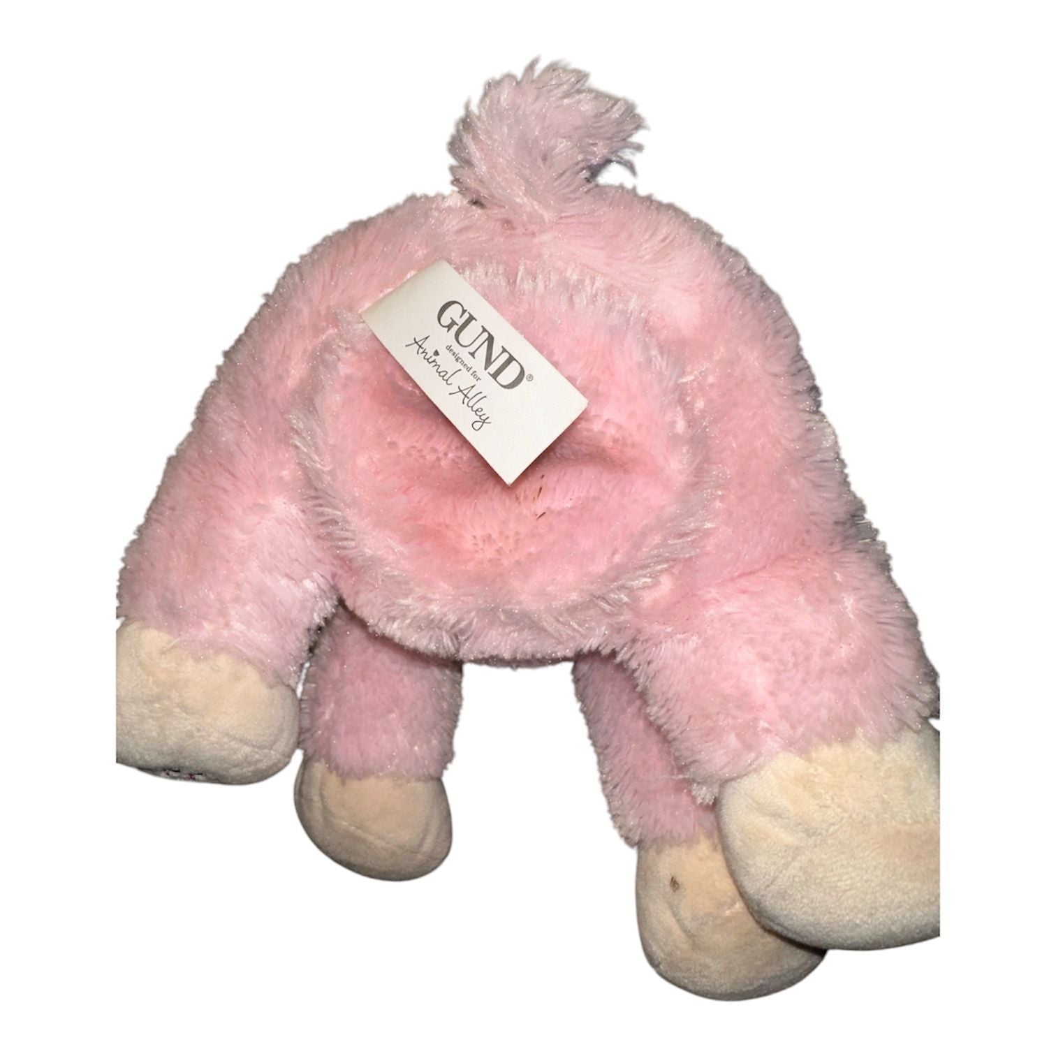 Gund Animal Alley Pink Pig Plush Stuffed Singing Toy 4