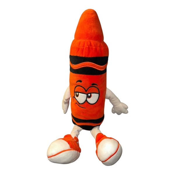 Crayola Radical Red Plush Crayon Character Toy