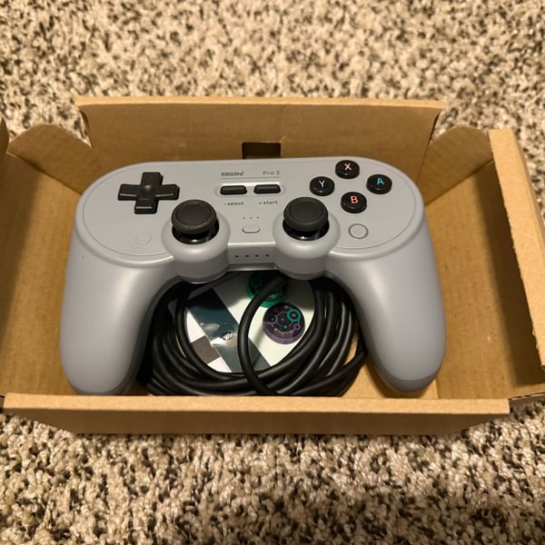 AMAZON Pro 2 Wired Controller for Switch and Windows (Gray Edition)