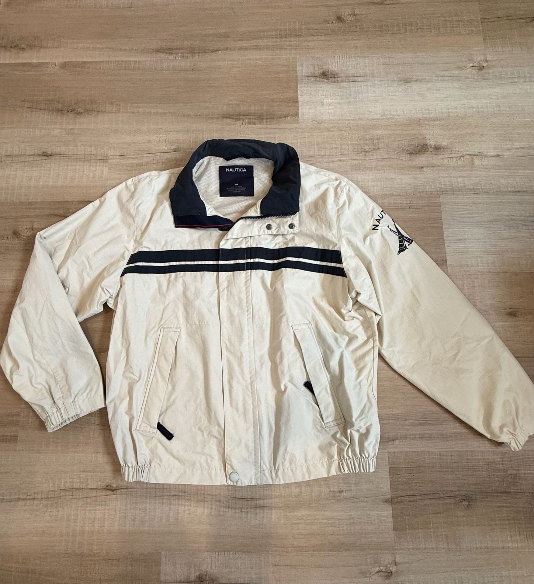 Vintage Nautica Competition Sailing Jacket with Logo Sleeve Detail 2